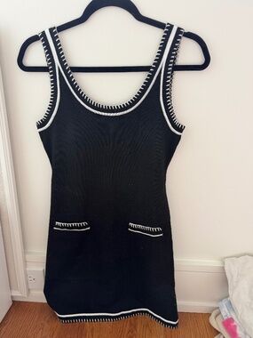 Black LeLe mini dress